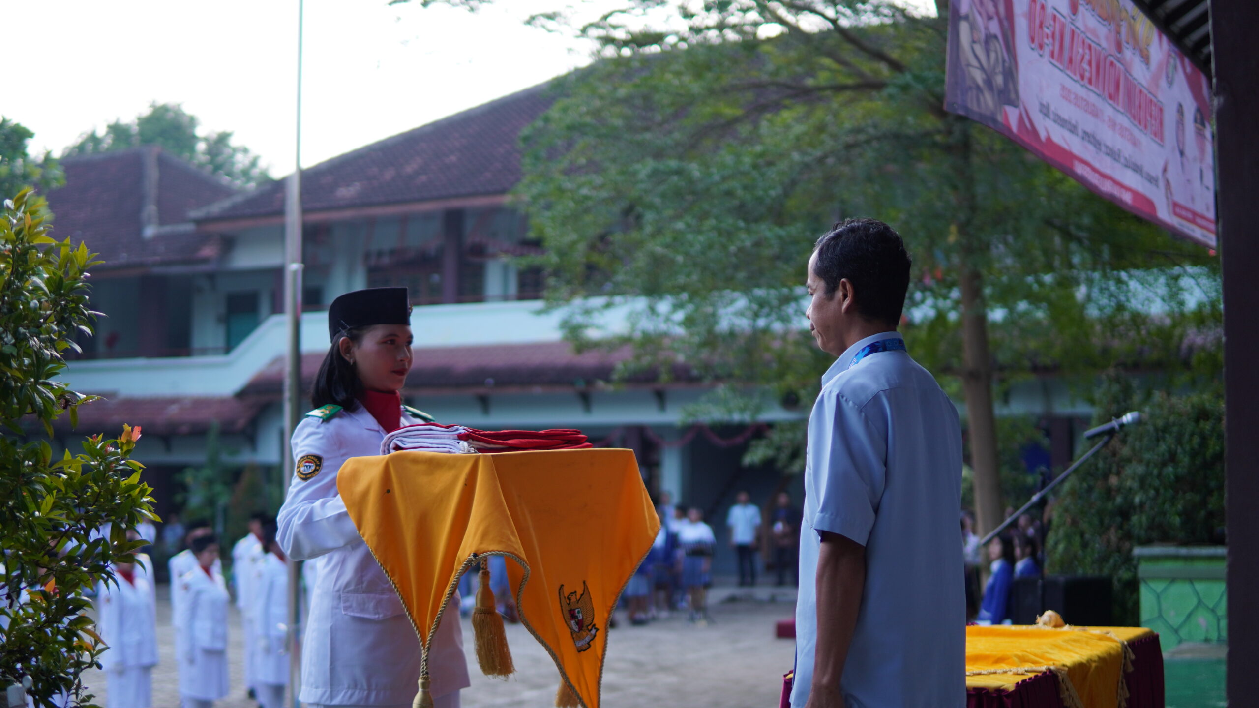 SMA dan SMP Xaverius Pringsewu Gelar Upacara HUT RI ke-80 dengan Khidmat dan Meriah